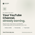 Pre-Monetized YouTube Channel Package